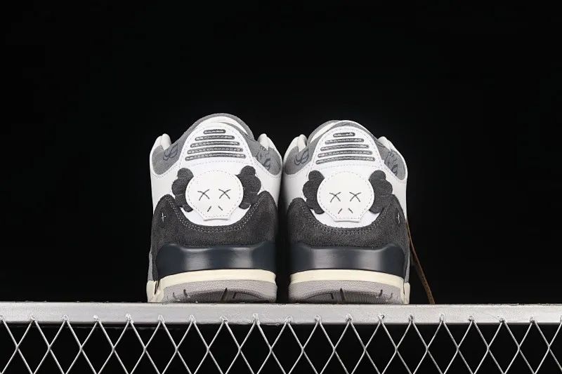 All categories Air Jordan Jordan series basketball shoes Air Jordan 3 Kaws x Air Jordan 3 AJ3 Joe 3 joint custom model cultural basketball shoes